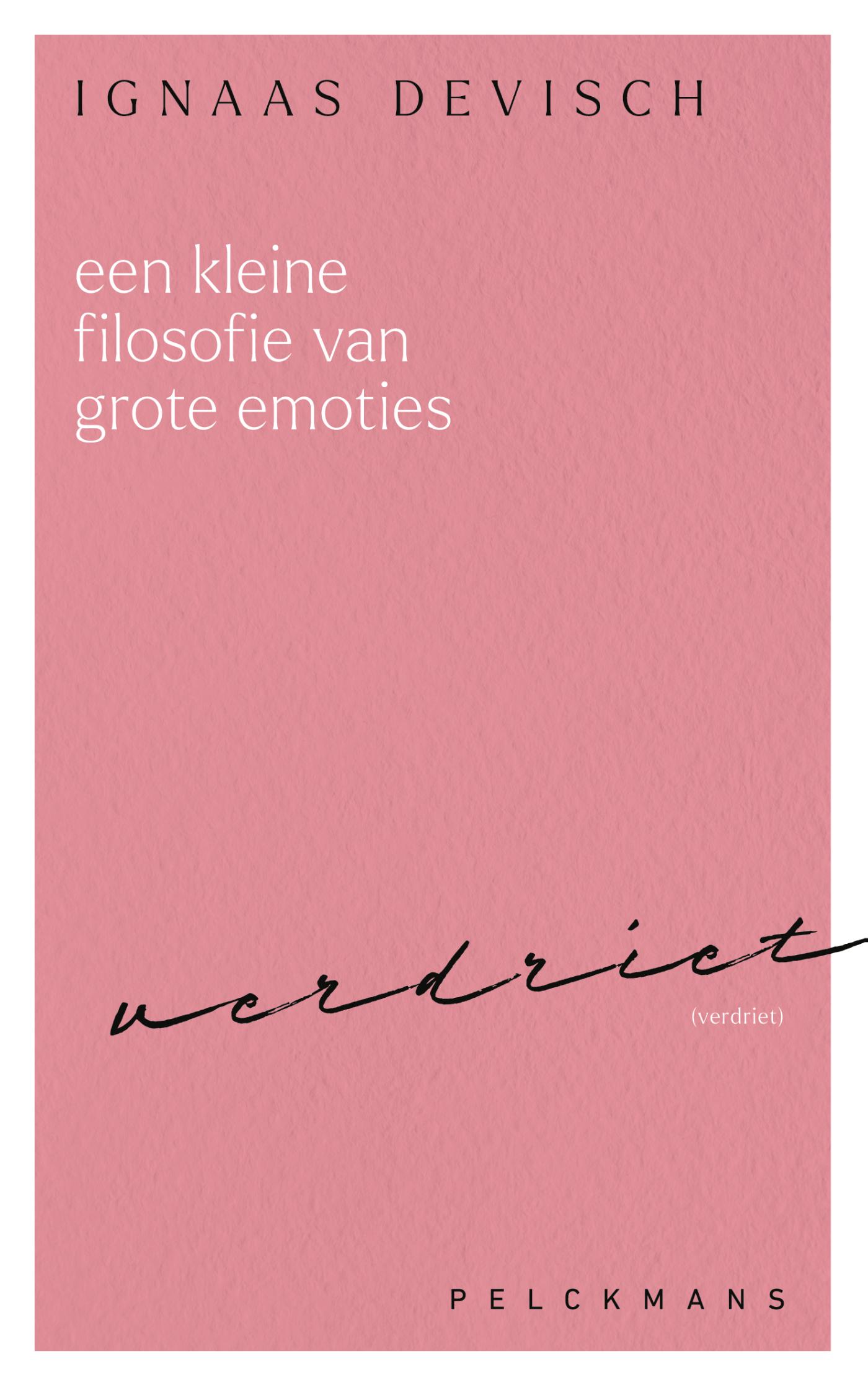 Omslag van Een kleine filosofie van grote emoties: Verdriet