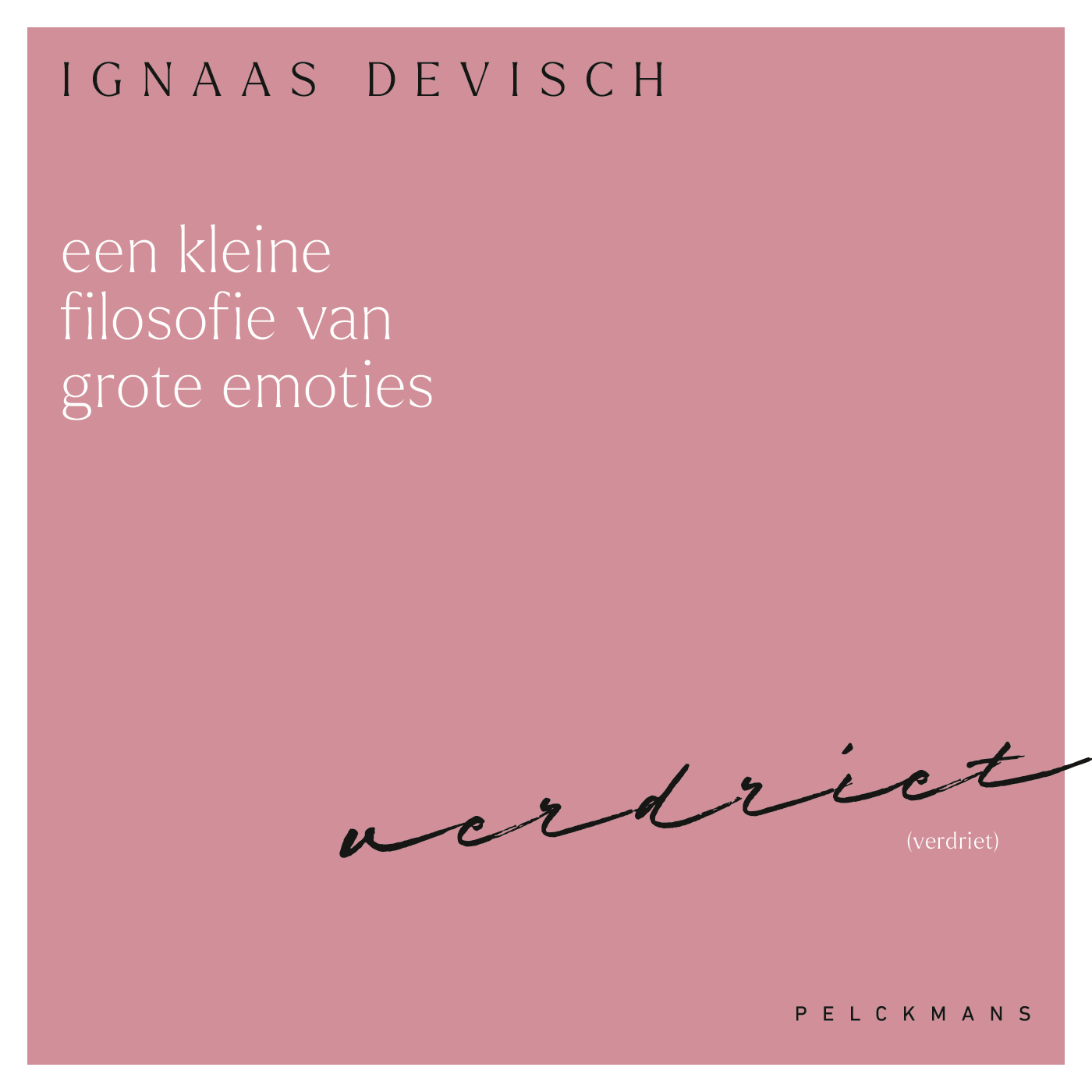 Omslag van Verdriet