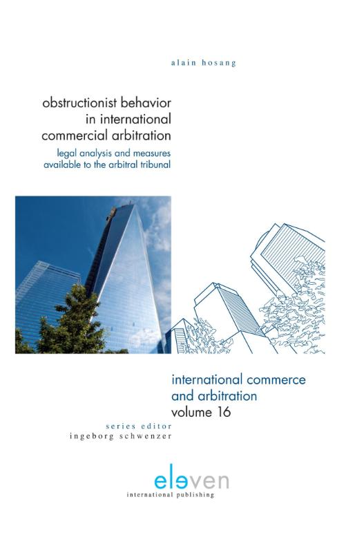 Omslag van Obstructionist behavior in international commercial arbitration