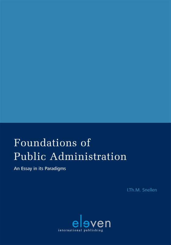 Omslag van Foundations of public administration