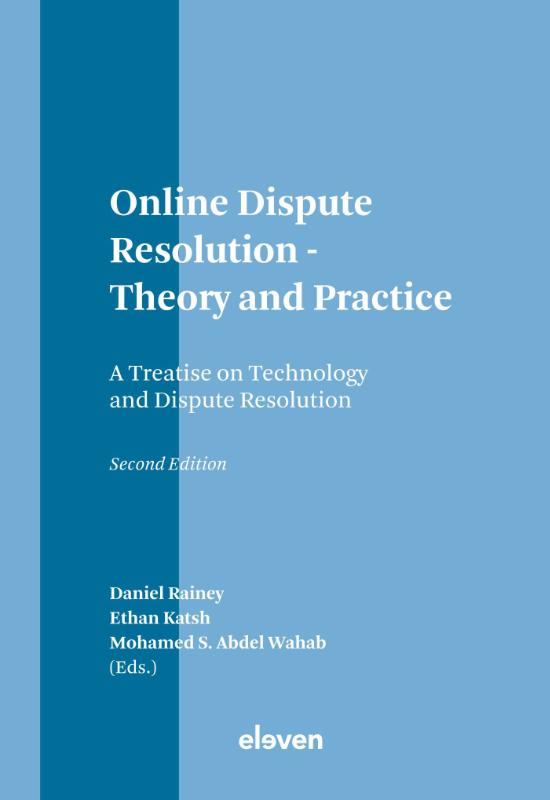 Omslag van Online Dispute Resolution: Theory and Practice