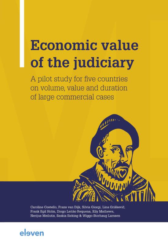 Omslag van Economic value of the judiciary