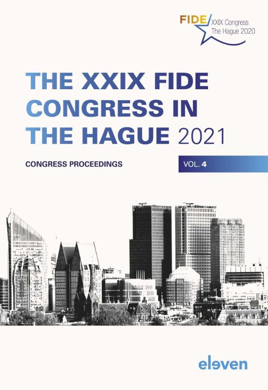 Omslag van THE XXIX FIDE CONGRESS IN THE HAGUE 2021: CONGRESS PROCEEDINGS