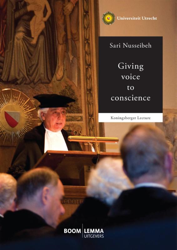 Omslag van Giving voice to conscience