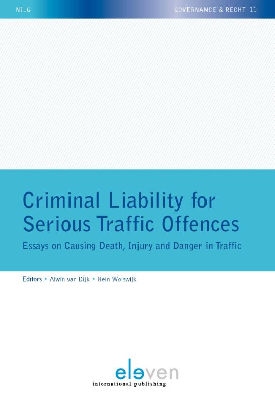 Omslag van Criminal liability for serious traffic offences