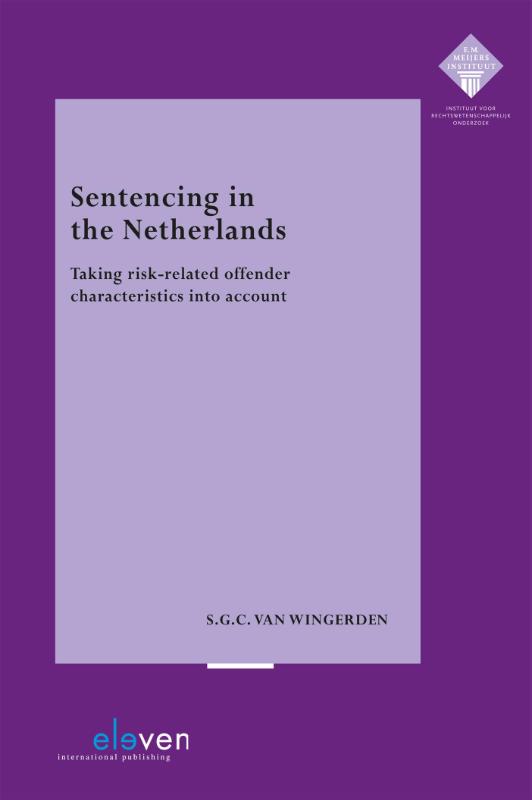 Omslag van Sentencing in the Netherlands