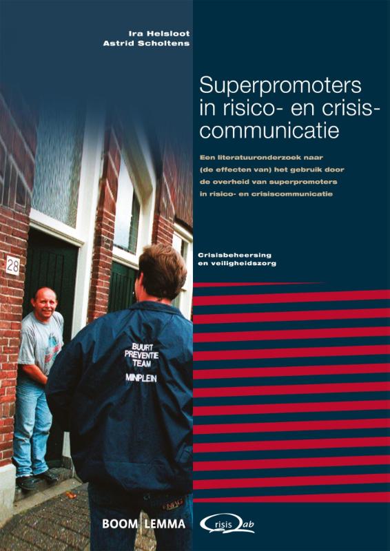 Omslag van Superpromoters in risico en crisiscommunicatie