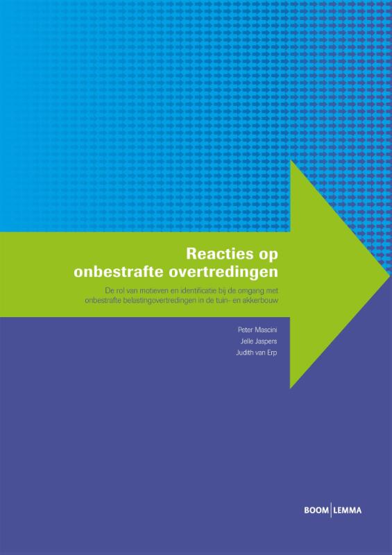 Omslag van Reactie op onbestrafte overtredingen