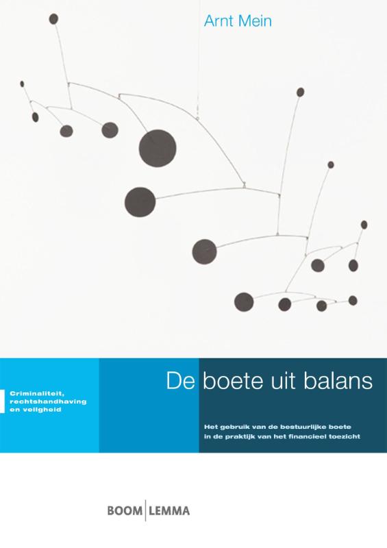 Omslag van De boete uit balans