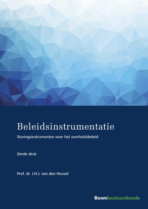 Omslag van Beleidsinstrumentatie