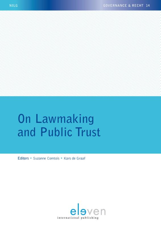 Omslag van On lawmaking and public trust