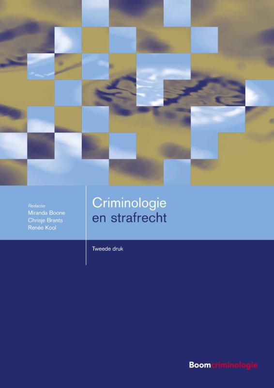 Omslag van Criminologie en strafrecht