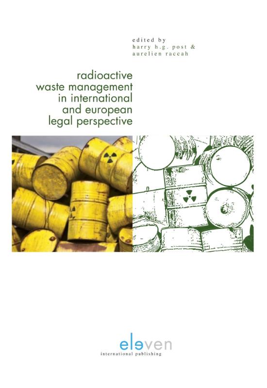 Omslag van Radioactive waste management in international and European legal perspective