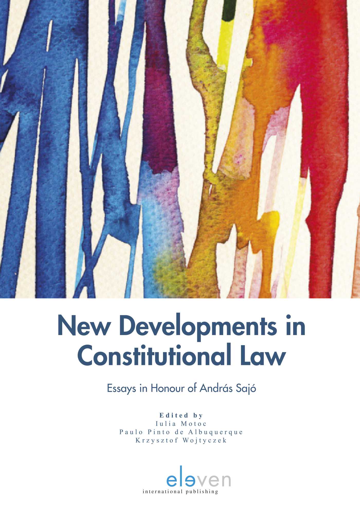 Omslag van New Developments in Constitutional Law