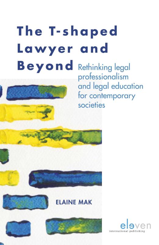 Omslag van The T-shaped lawyer and beyond
