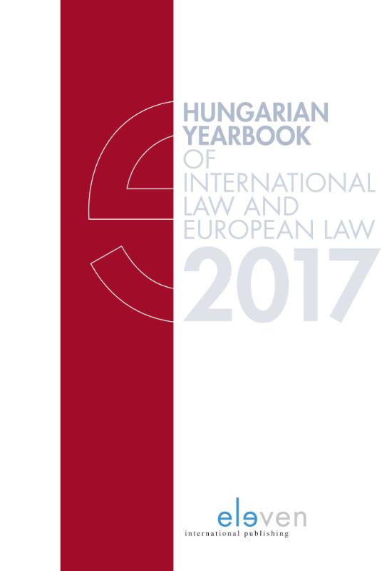 Omslag van Hungarian Yearbook of International Law and European Law 2017