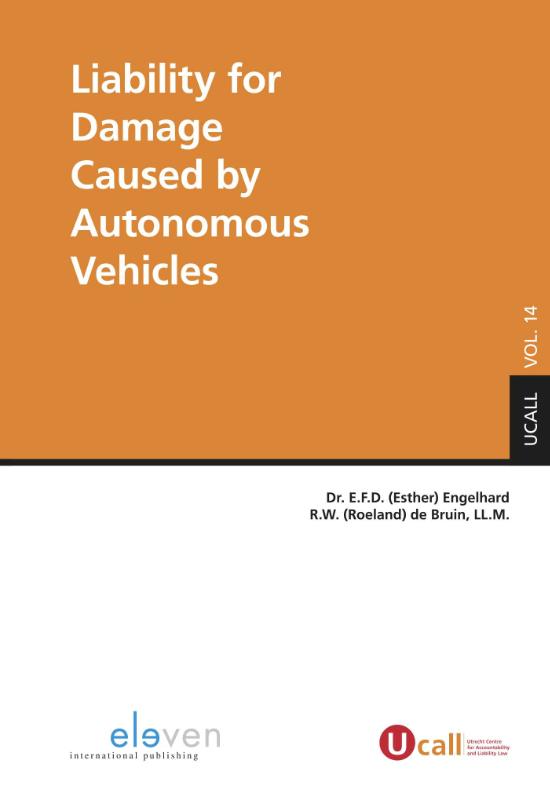 Omslag van Liability for Damage Caused by Autonomous Vehicles
