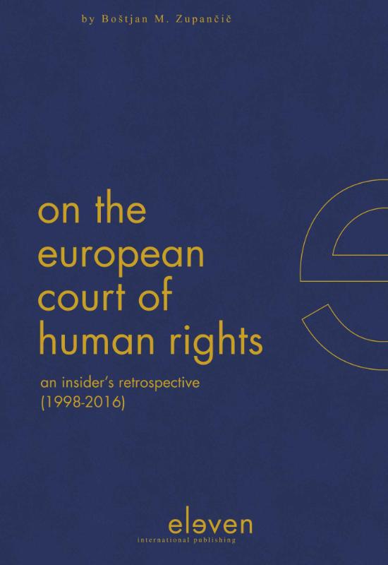 Omslag van On the European Court of Human Rights