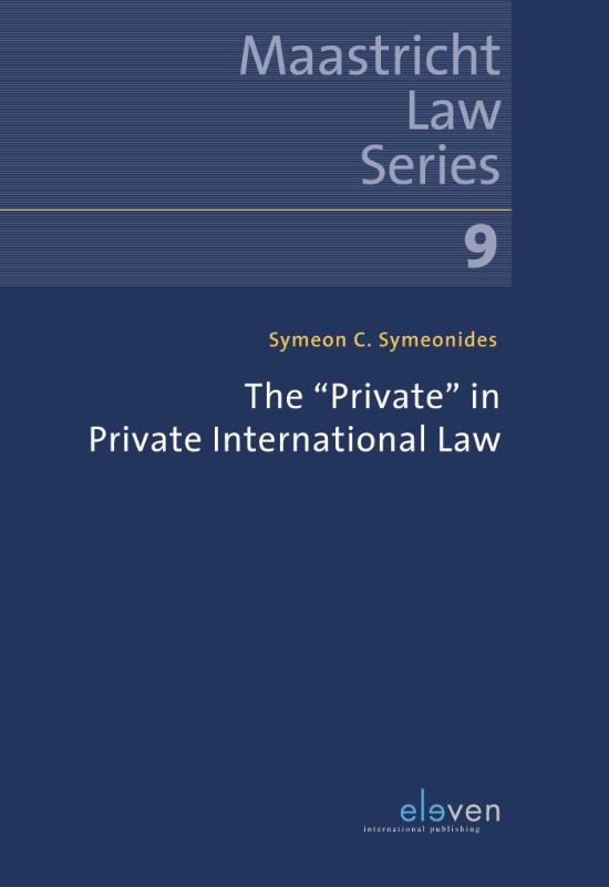 Omslag van The “Private” in Private International Law