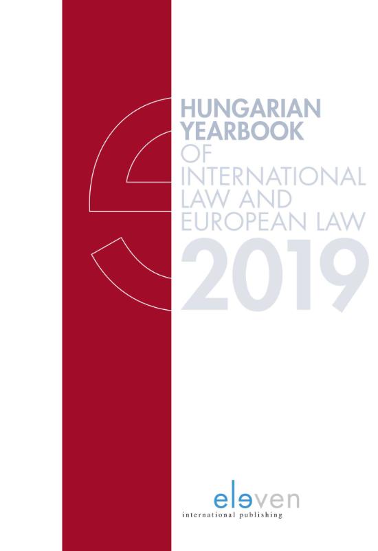 Omslag van Hungarian Yearbook of International Law 2019