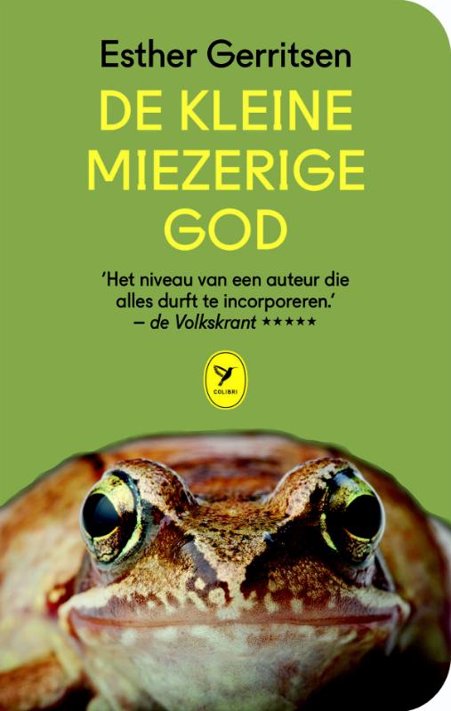 Omslag van De kleine miezerige god