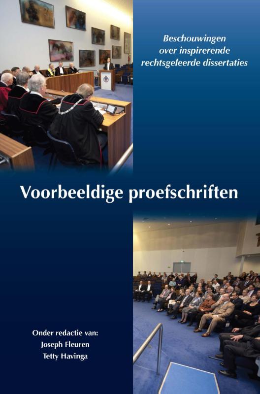 Omslag van Voorbeeldige proefschriften