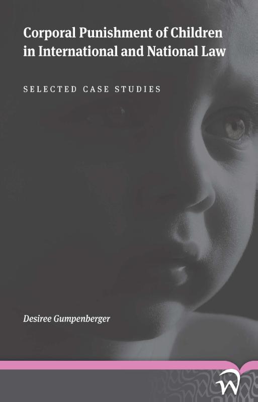 Omslag van Corporal punishment of children in international and national law