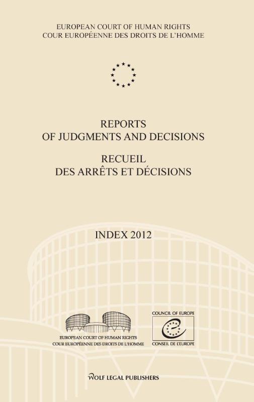Omslag van index 2012