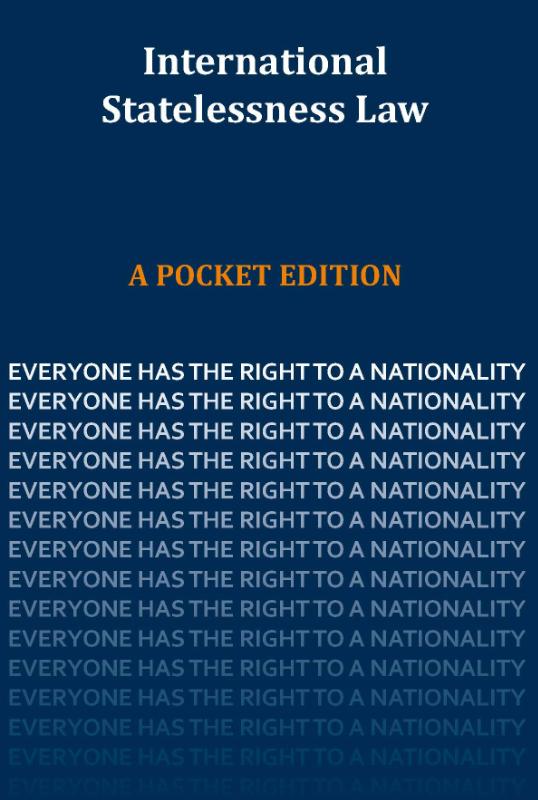 Omslag van International statelessness law