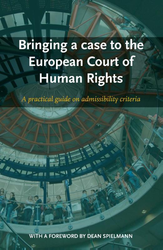 Omslag van Bringing a case to the European Court of Human Rights