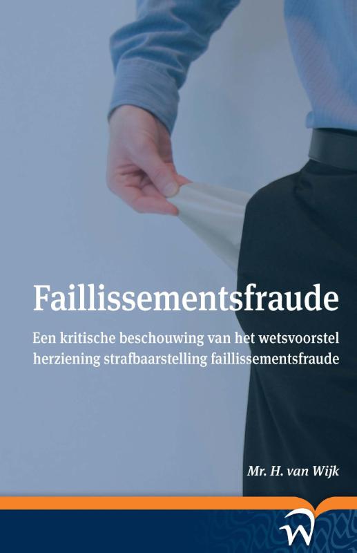 Omslag van Faillissementsfraude
