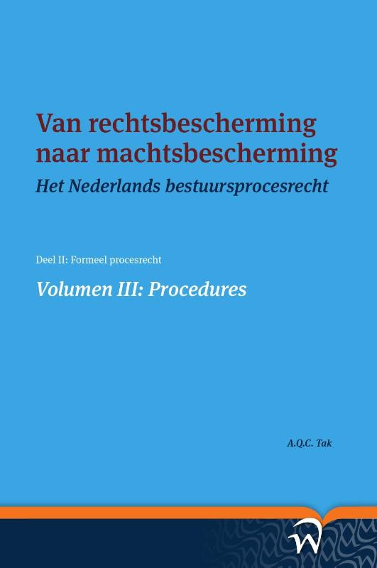 Omslag van Volume III: Procedures