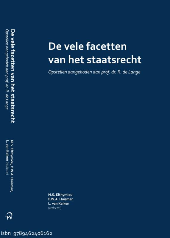 Omslag van De vele facetten van het staatsrecht