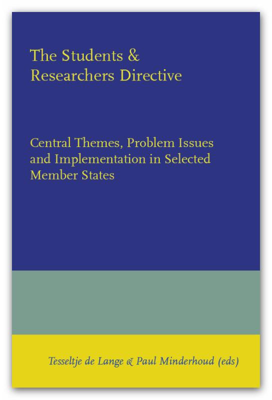 Omslag van The Students & Researchers Directive
