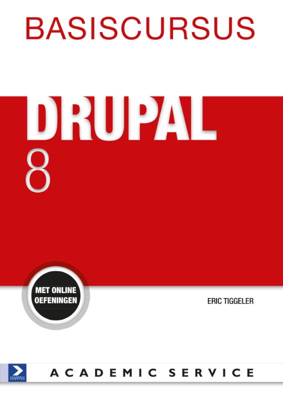 Omslag van Basiscursus Drupal 8