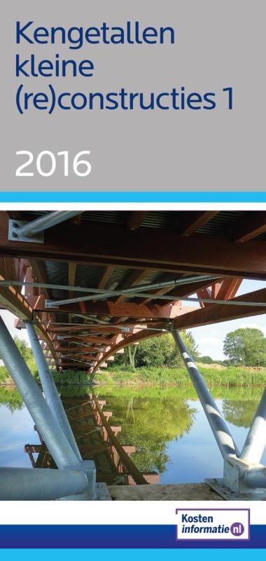 Omslag van Kengetallen kleine reconstructies 1-2016