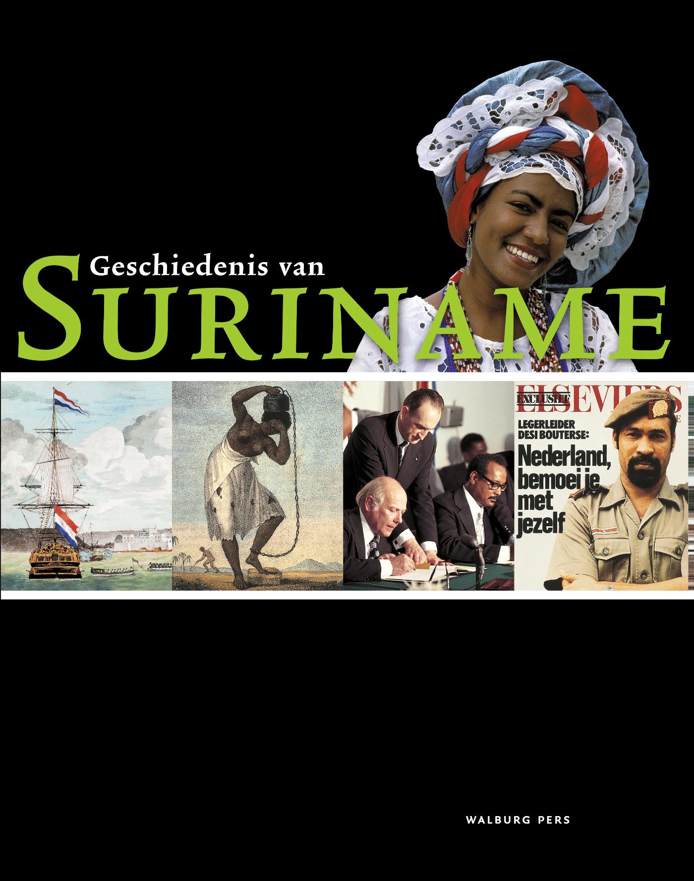 Omslag van Geschiedenis van Suriname