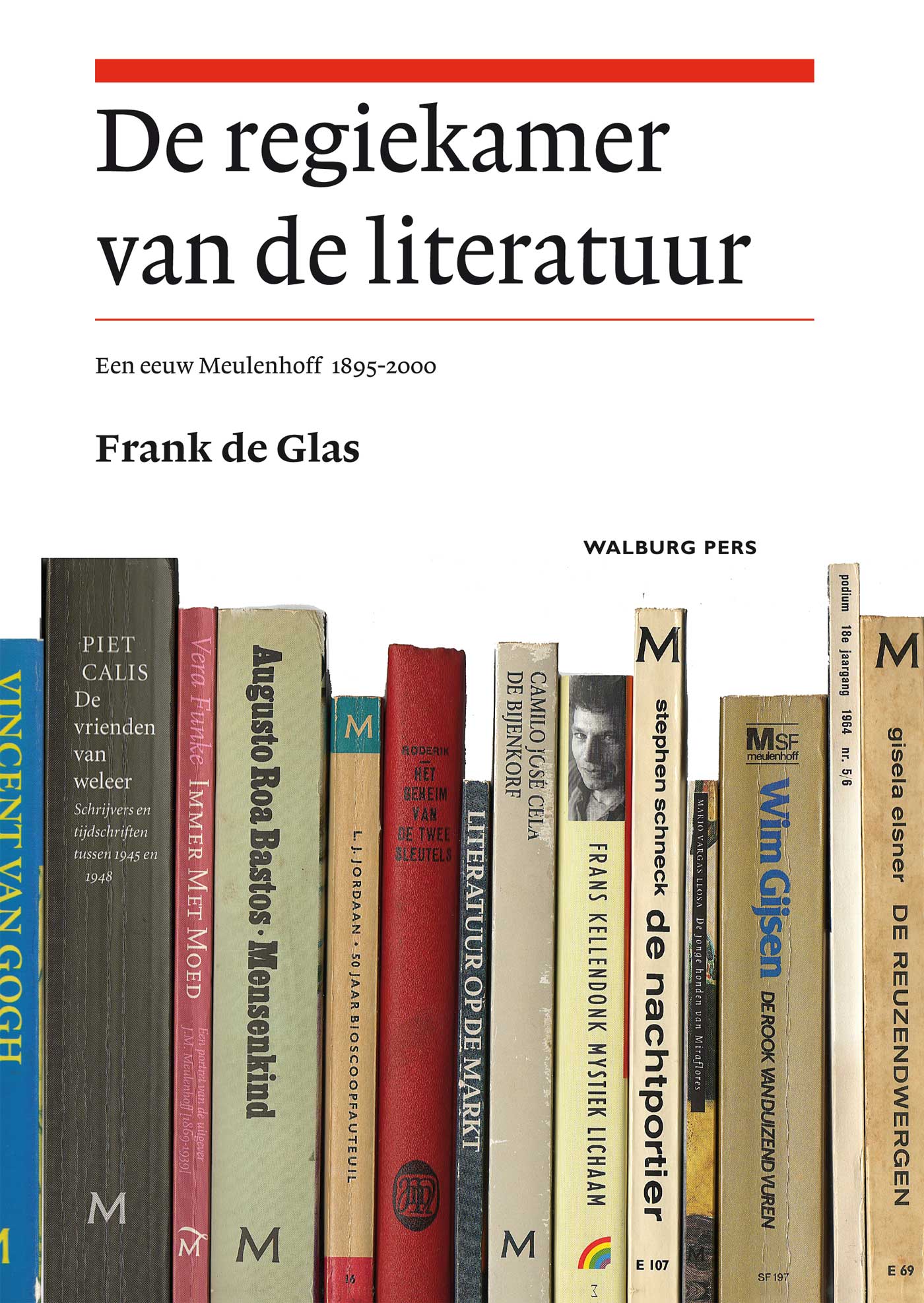 Omslag van De regiekamer van de literatuur