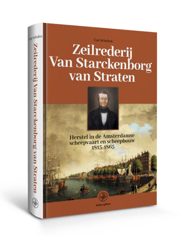 Omslag van Zeilrederij van Starckeborg van Straten