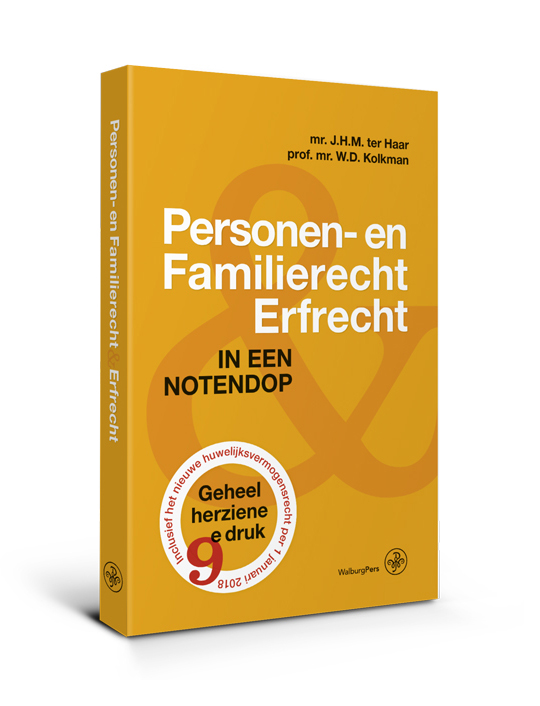 Omslag van Personen- en familierecht & Erfrecht