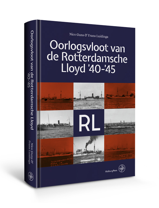 Omslag van Oorlogsvloot van De Rotterdamsche Lloyd ’40-’45
