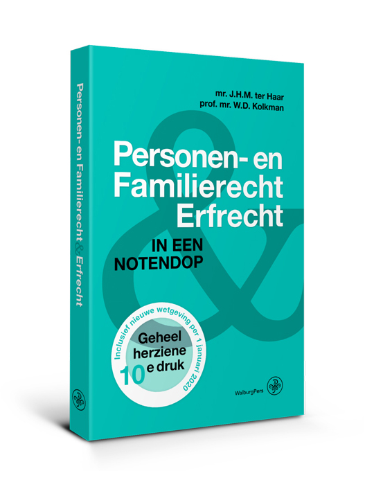 Omslag van Personen- en Familierecht & Erfrecht