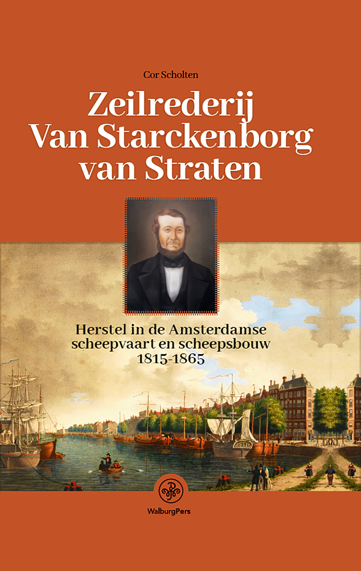 Omslag van Zeilrederij Van Starckenborg van Straten