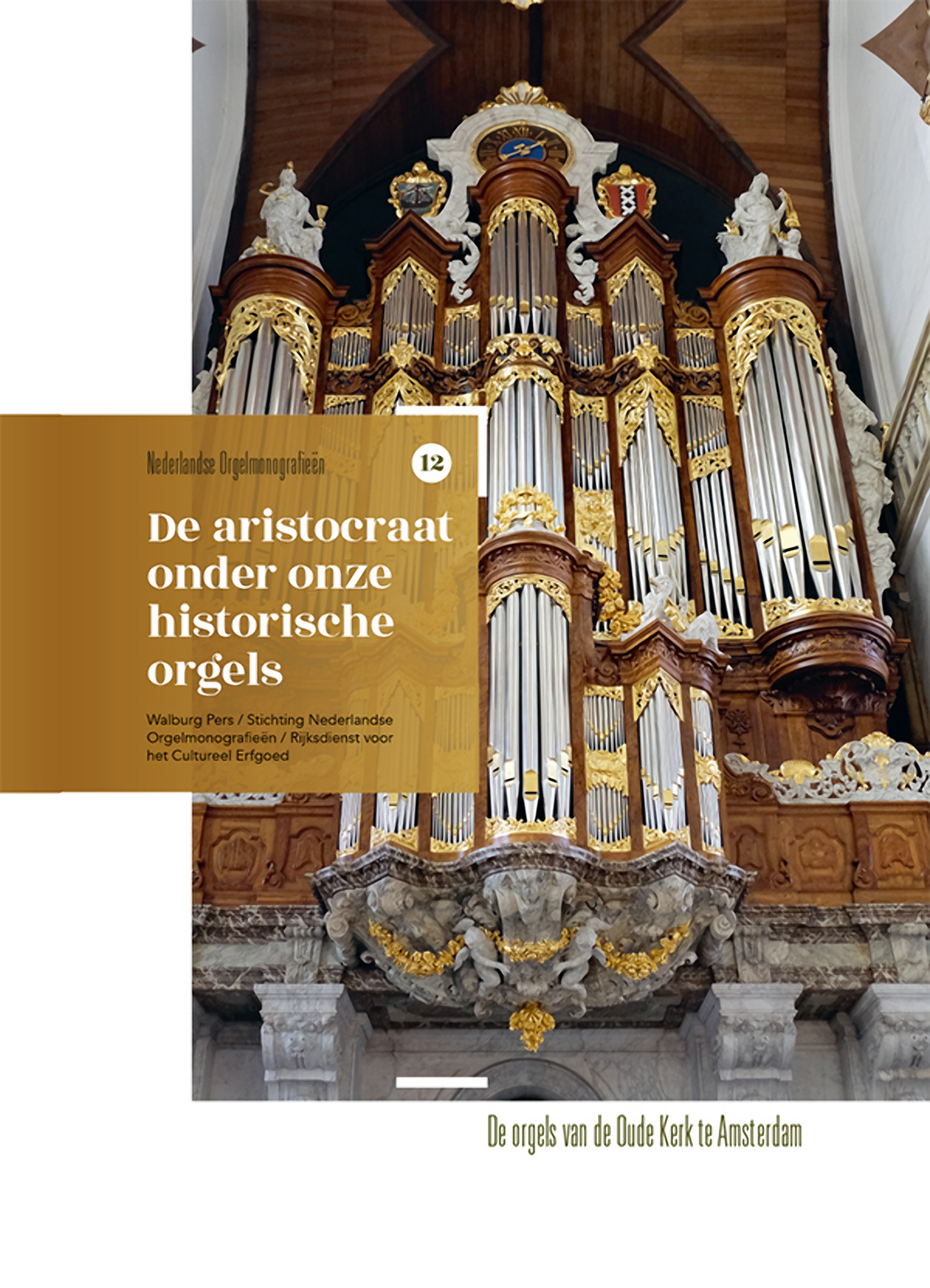 Omslag van De aristocraat onder onze historische orgels