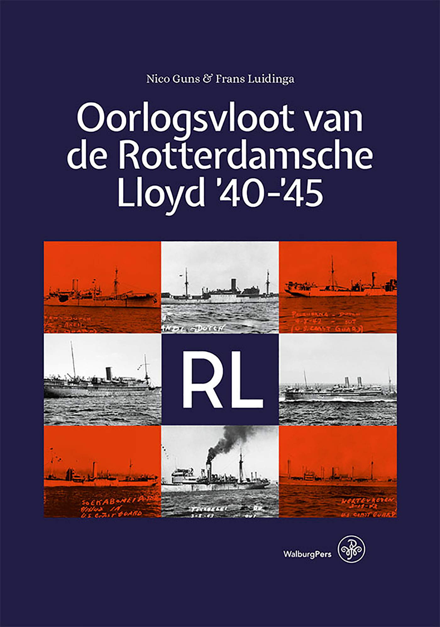 Omslag van Oorlogsvloot van De Rotterdamsche Lloyd – ’40-’45