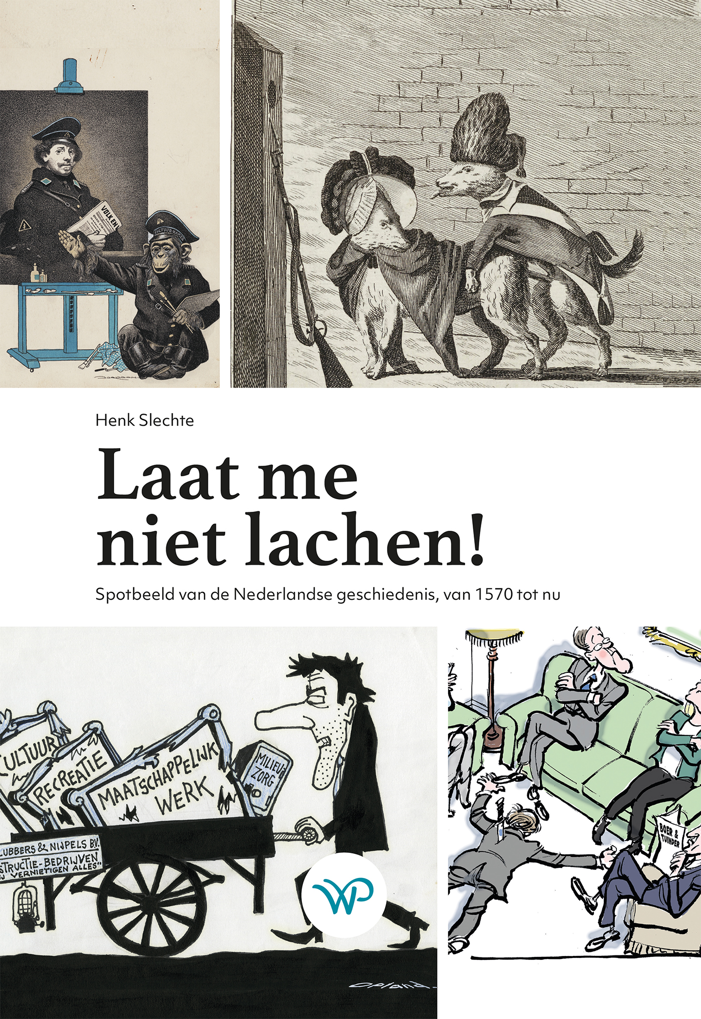 Omslag van Laat me niet lachen!