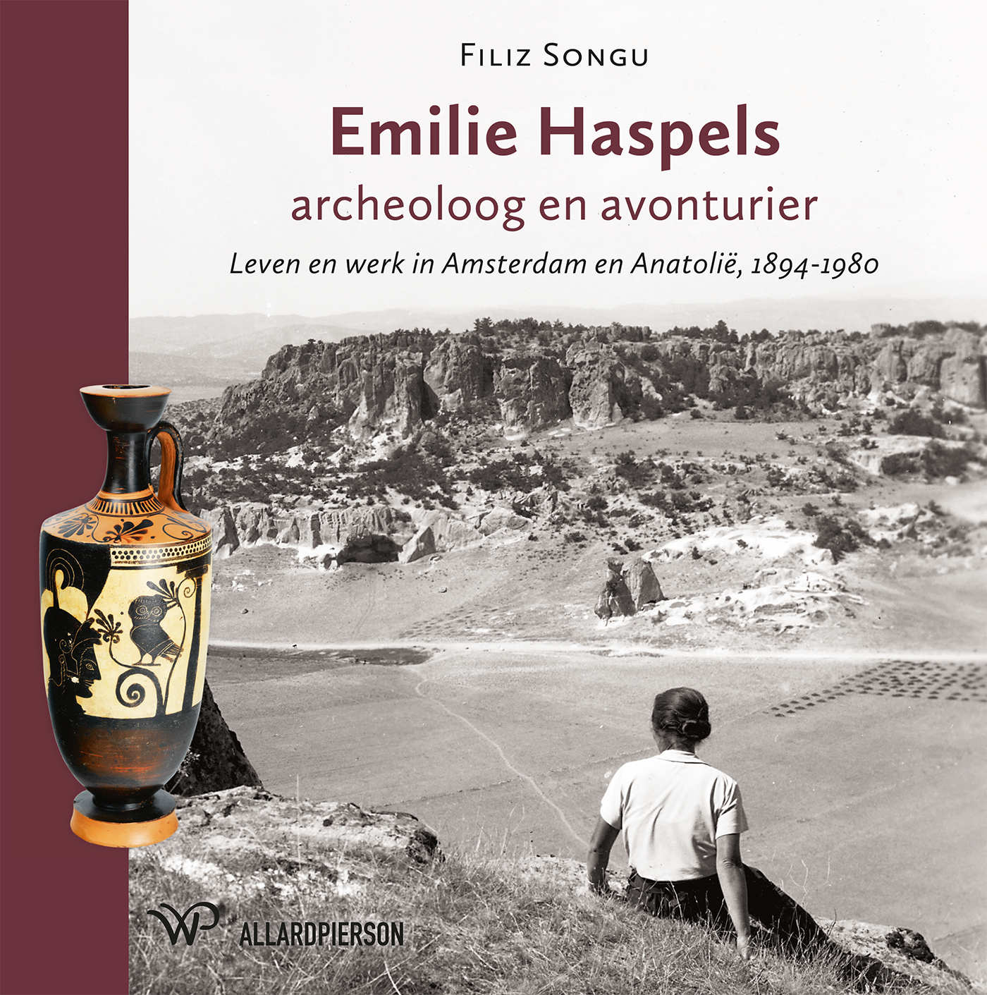 Omslag van Emilie Haspels, archeoloog en avonturier