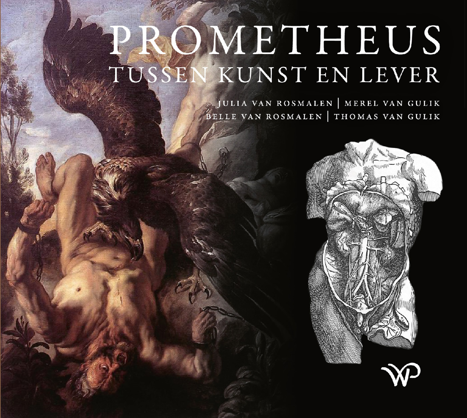 Omslag van Prometheus tussen kunst en lever