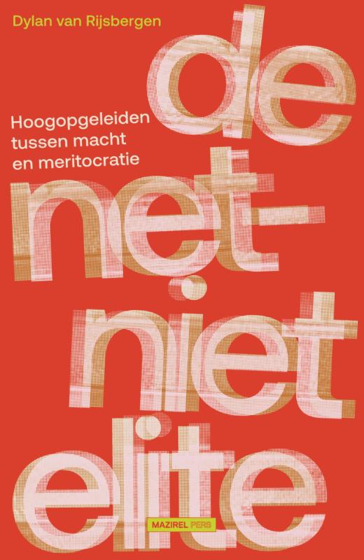 Omslag van De net-niet elite