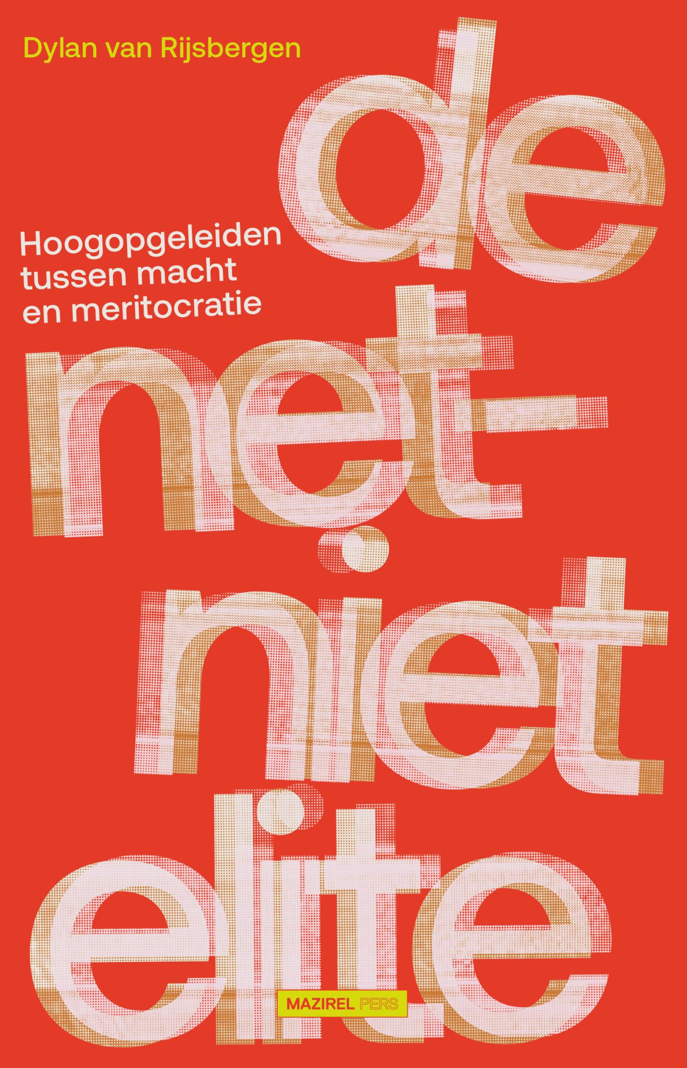 Omslag van De net-niet elite